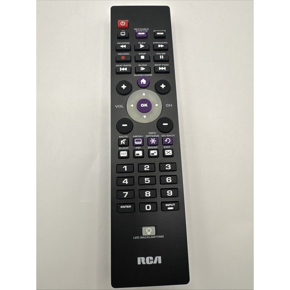 RCA Universal Remote Control LED Backlighting